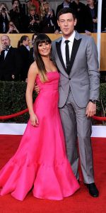 Lea Michele in Valentino