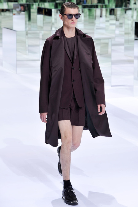 Dior Homme, Spring 2014, Look 12 Photo: Yannis Viamos/InDigital/GoRunway found on www.style.com