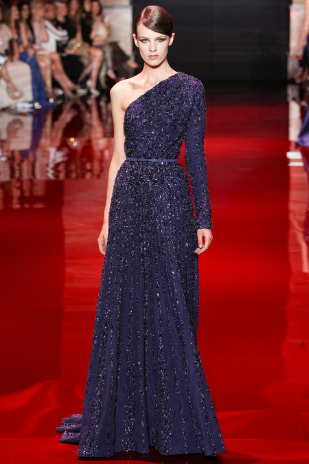 Elie Saab, Fall 2013 Haute Couture, Look 22  Photo: Marcus Tondo/InDigital/GoRunway found on www.style.com