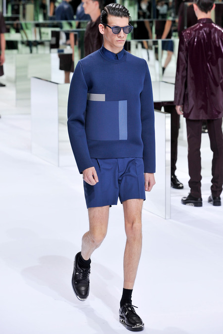 Dior Homme, Spring 2014, Look 33 Photo: Yannis Viamos/InDigital/GoRunway found on www.style.com