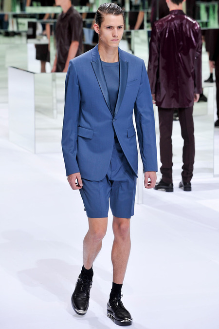 Dior Homme, Spring 2014, Look 38 Photo: Yannis Viamos/InDigital/GoRunway found on www.style.com
