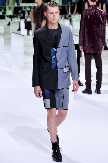 Dior Homme, Spring 2014, Look 43 Photo: Yannis Viamos/InDigital/GoRunway found on www.style.com