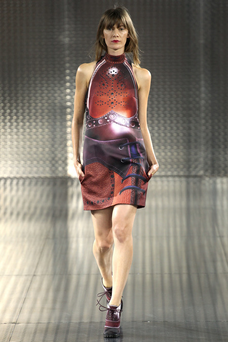 "Tamale", Mary Katrantzou, Spring 2014, Look 1  Photo: Marcus Tondo/Indigitalimages.com