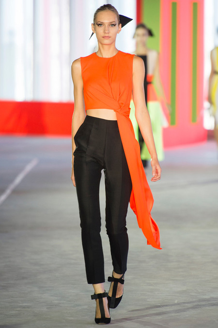 Roksana Ilincic, Spring 2014, Look 16 Photo: Yannis Vlamos/Indigitalimages.com