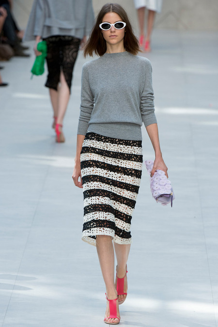 Burberry Prorsum, Spring 2014, Look 23 Photo: Yannis Viamos/Indigitalimages.com