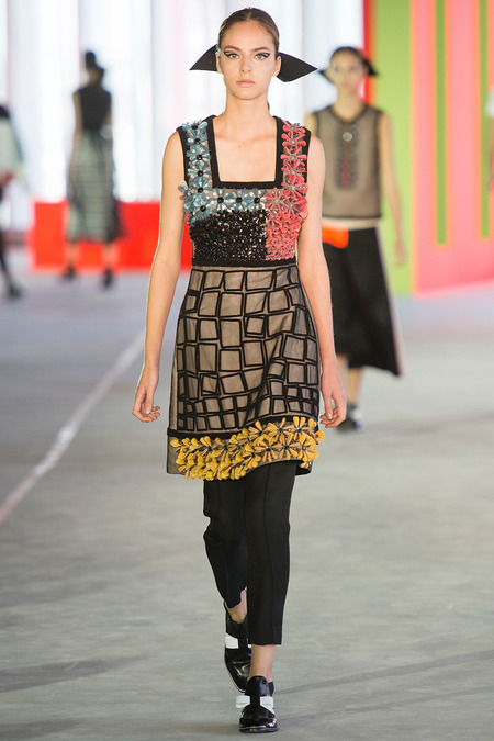 Roksana Ilincic, Spring 2014, Look 27 Photo: Yannis Vlamos/Indigitalimages.com