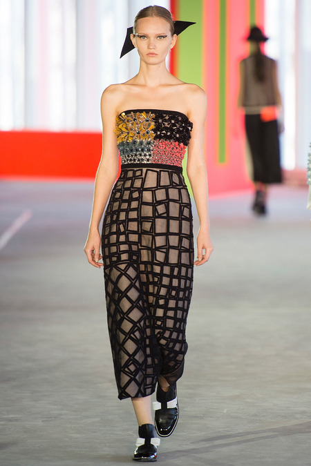 Roksana Ilincic, Spring 2014, Look 30 Photo: Yannis Vlamos/Indigitalimages.com