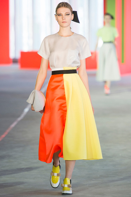 Roksana Ilincic, Spring 2014, Look 3 Photo: Yannis Vlamos/Indigitalimages.com