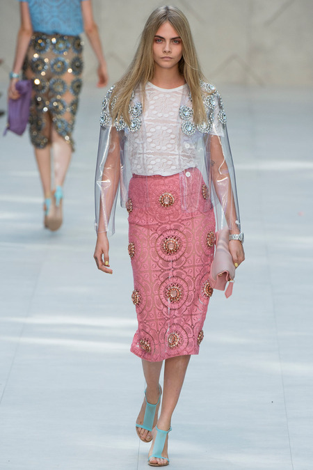 Burberry Prorsum, Spring 2014, Look 47 Photo: Yannis Viamos/Indigitalimages.com