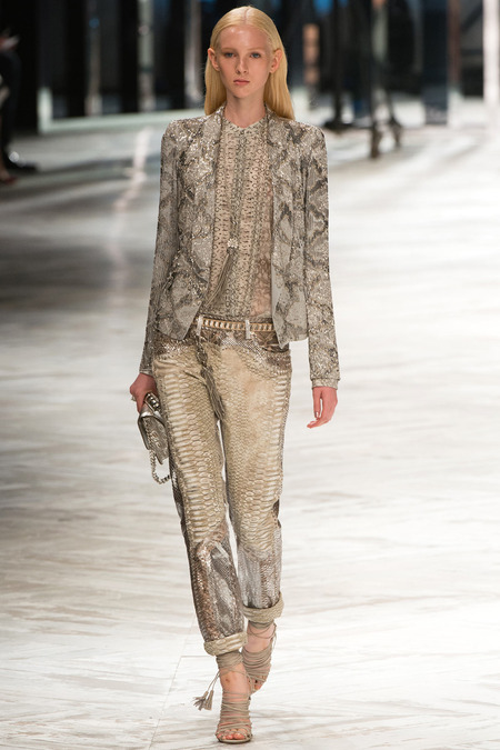 Roberto Cavilii, Spring/Summer 2014, Look 2 Photo: Yannis Vlamos/Indigitalimages.com found on www.style.com
