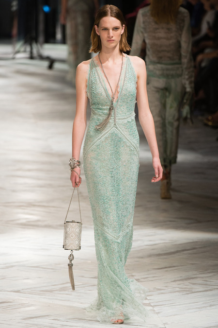 Roberto Cavilii, Spring/Summer 2014, Look 22 Photo: Yannis Vlamos/Indigitalimages.com found on www.style.com