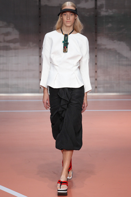 Marni Spring 2014, Look 3 Photo: Marcus Tondo/Indigitalimages.com