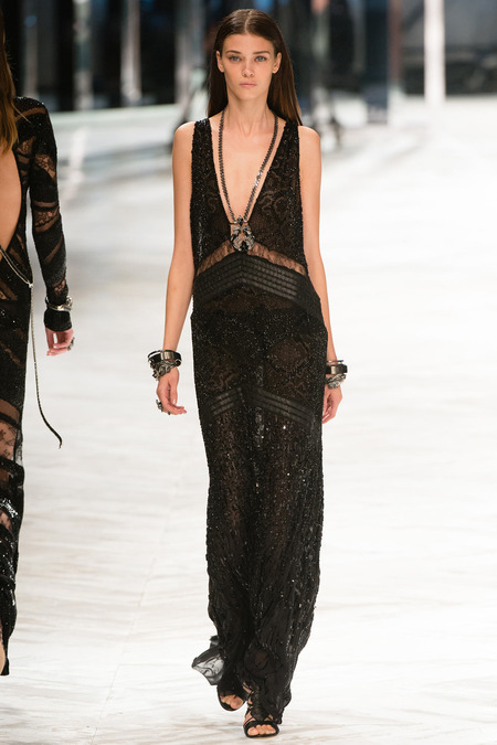 Roberto Cavilii, Spring/Summer 2014, Look 44 Photo: Yannis Vlamos/Indigitalimages.com found on www.style.com