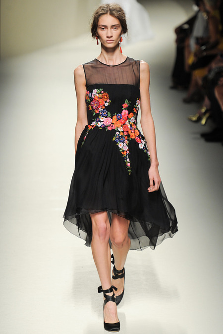 Alberta Ferretti, Spring 2014, Look 50 Photo: Yannis Vlamos/Indigitalimages.com