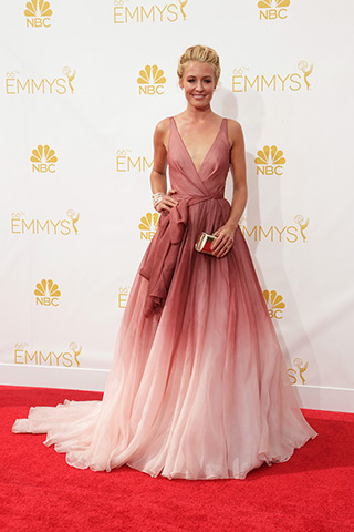 Cat Deeley in Burberry Prorsum  Photo: Getty Images found on www.style.com