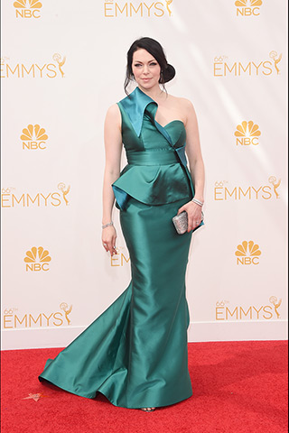 Laura Prepon in Gustavo Cadile  Photo: Getty Images found by www.style.com