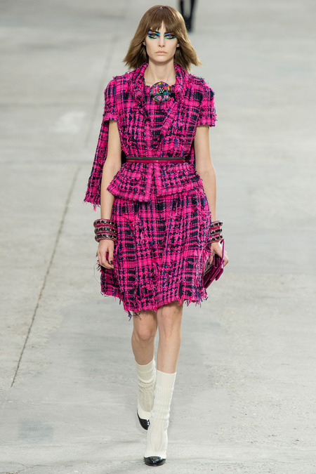 Chanel, Spring/Summer 2014 Collection, Look 15 Photo: Yannis Vlamos/Indigitalimage.com found on www.style.com