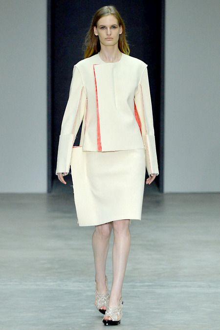Calvin Klein Collection, Spring/Summer 2014, Look 2 Photo: Fablo Iona/Indigitalimages.com found on www.style.com 