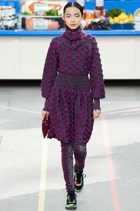 Chanel, Fall/Winter 2014 Collection, Look 30 Photo: Yannis Vlamos/Indigitalimages.com found on www.style.com