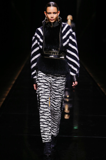 Balmain, Fall/Winter 2014, Look 42 Photo: Monica Feudi/FeudiGuaineri.com found on www.style.com