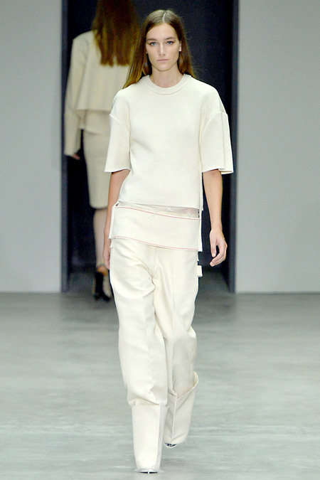 Calvin Klein Collection, Spring/Summer 2014, Look 5  Photo: Fablo Iona/Indigitalimages.com found on www.style.com 