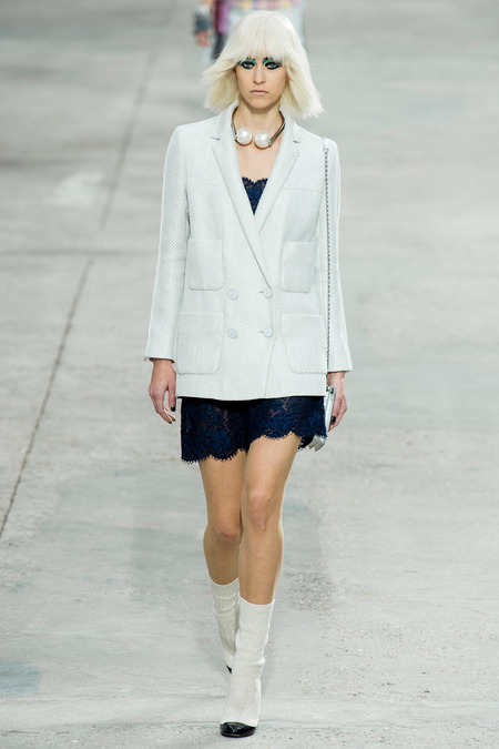 Chanel, Spring/Summer 2014 Collection, Look 53 Photo: Yannis Vlamos/Indigitalimage.com found on www.style.com