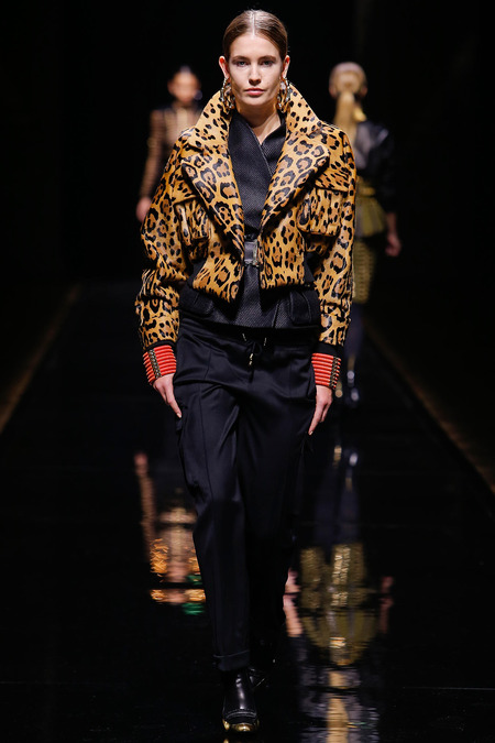 Balmain, Fall/Winter 2014, Look 6 Photo: Monica Feudi/FeudiGuaineri.com found on www.style.com