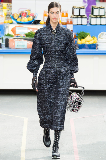 Chanel, Fall/Winter 2014 Collection, Look 63 Photo: Yannis Vlamos/Indigitalimages.com found on www.style.com