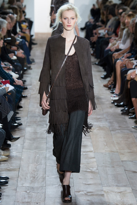Michael Kors Fall/Winter 2014 Collection, Look 8 Photo: Kim Weston Arnold/Indigitalimages.com found on www.style.com