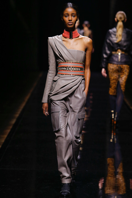 Balmain, Fall/Winter 2014, Look 9 Photo: Monica Feudi/FeudiGuaineri.com found on www.style.com