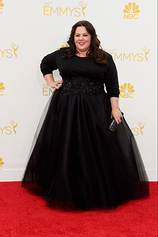 Melissa McCarthy in Marchesa  Photo: Getty Images found on www.style.com