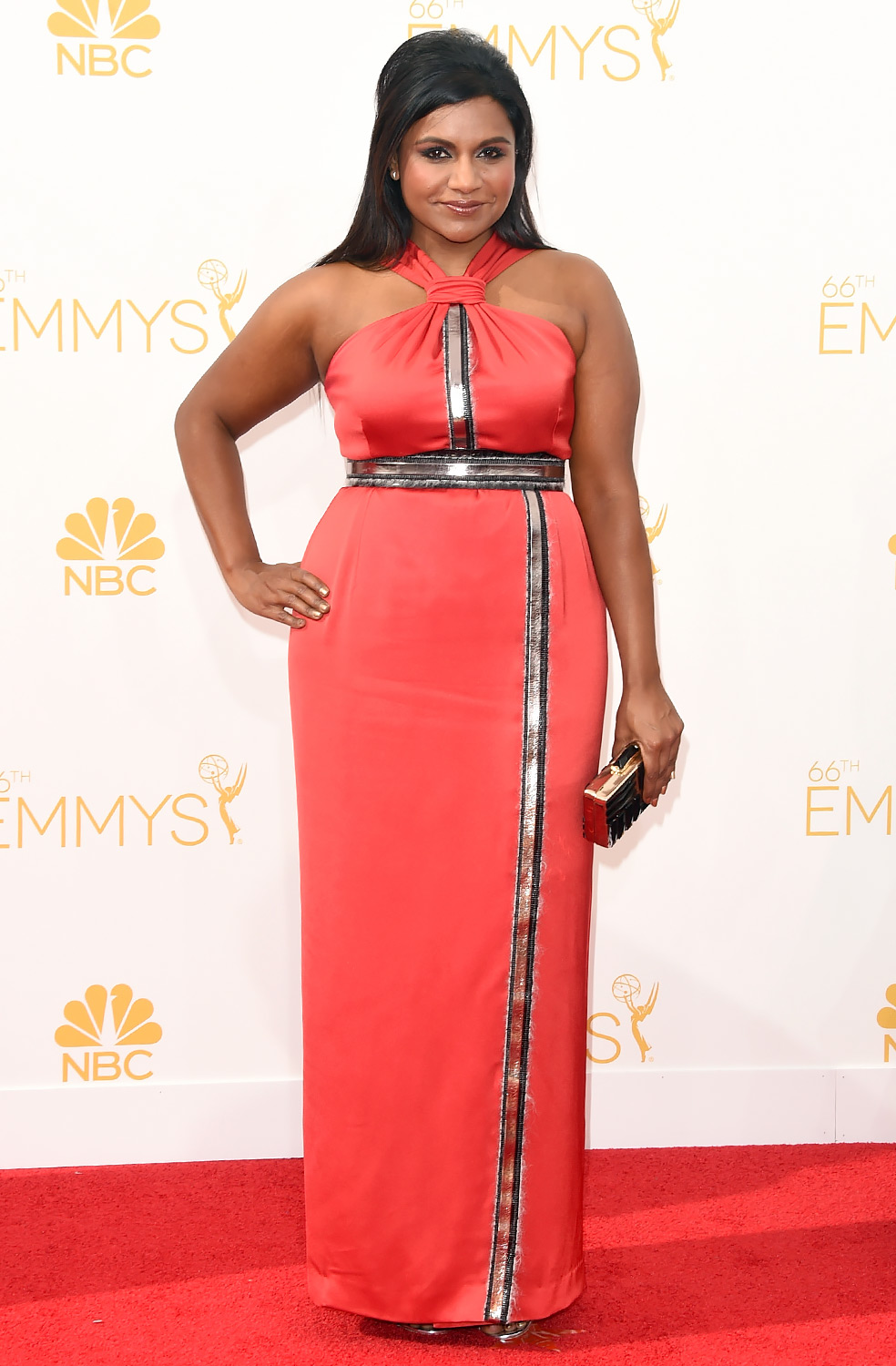 Mindy Kaling in Kenzo Photo: Jason Merritt/GettyImages found on www.usmagazine.com