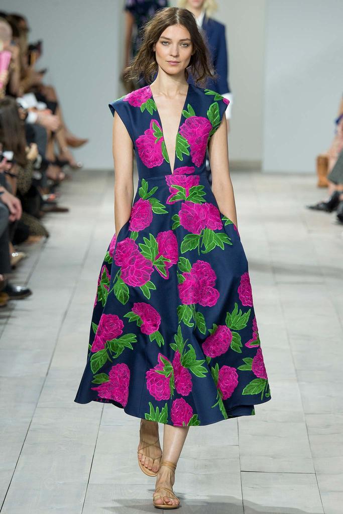Michael Kors, Spring 2015, Look 29 Model: Kati Nescher Photo: Yannis Vlamos/Indigitalimages.com found on www.style.com
