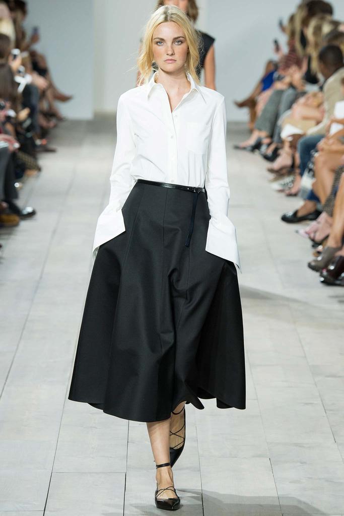 Michael Kors, Spring 2015, Look 55 Model: Caroline Trentini Photo: Yannis Vlamos/Indigitalimages.com found on www.style.com